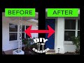 House Column Makeover Improve Curb Appeal  |Covering Wrought Iron Column