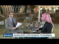 Al-Waleed bin Talal Says Life Is Back to Normal
