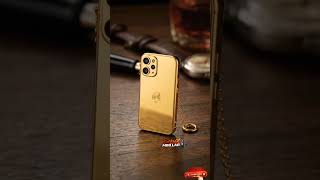 24K Gold iPhone 🤯 World’s Most Luxury Phone | BickyX Mini Lab #Shorts