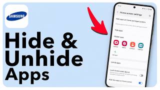 How To Hide And Unhide Apps On Android (Samsung Galaxy) screenshot 3