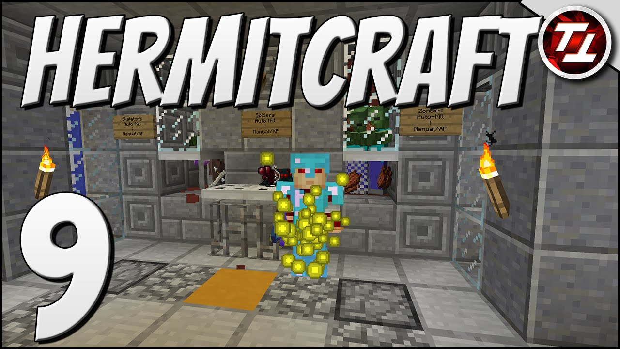 Minecraft Hermitcraft IV 9 Polishing Up the Spawner YouTube