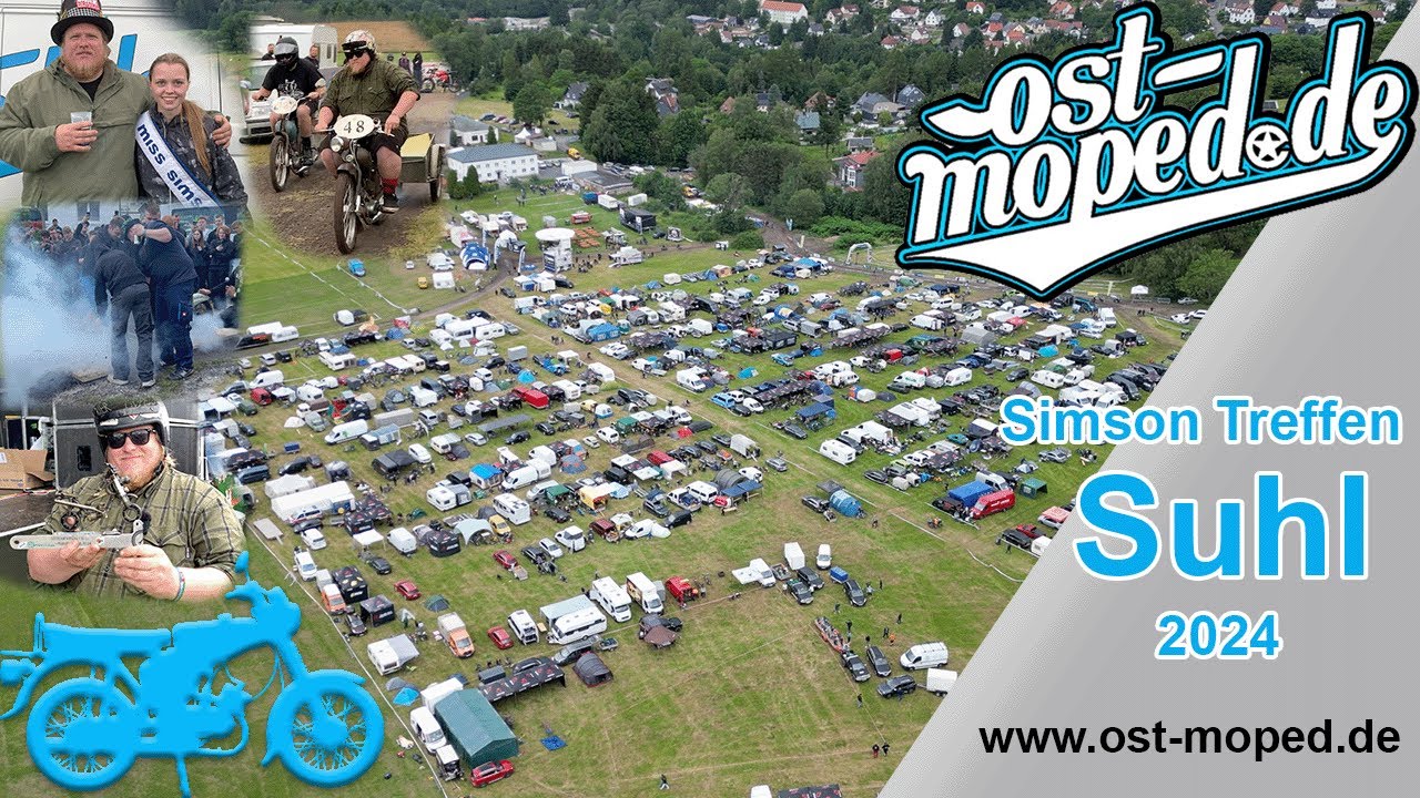 ost-moped.de beim Simsontreffen Suhl | STS 2024 🤟
