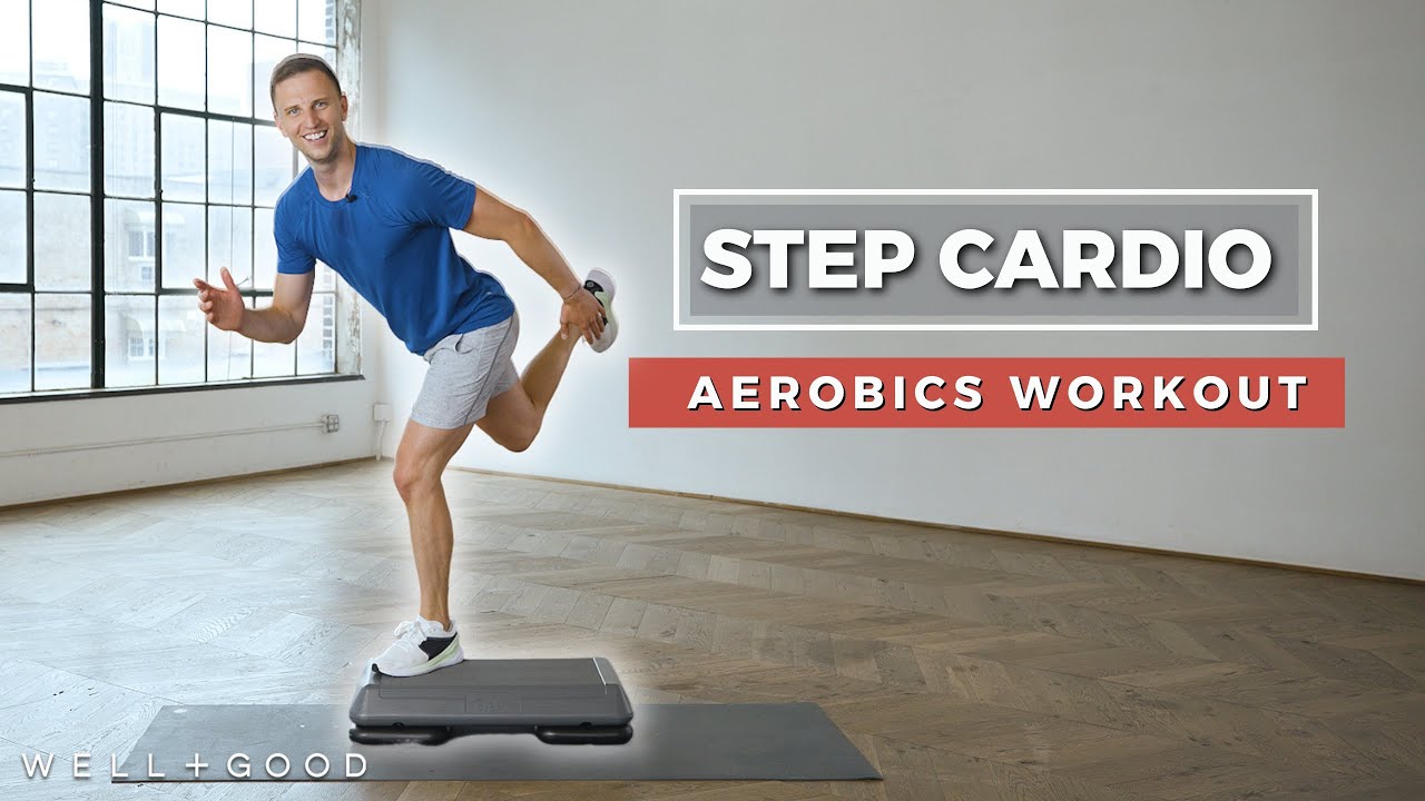 15-Minute Low-Impact Step Workout Using Aerobic Stepper