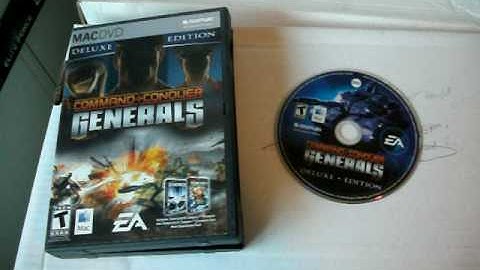 Command and Conquer: Generals (Deluxe) - Mac - DVD