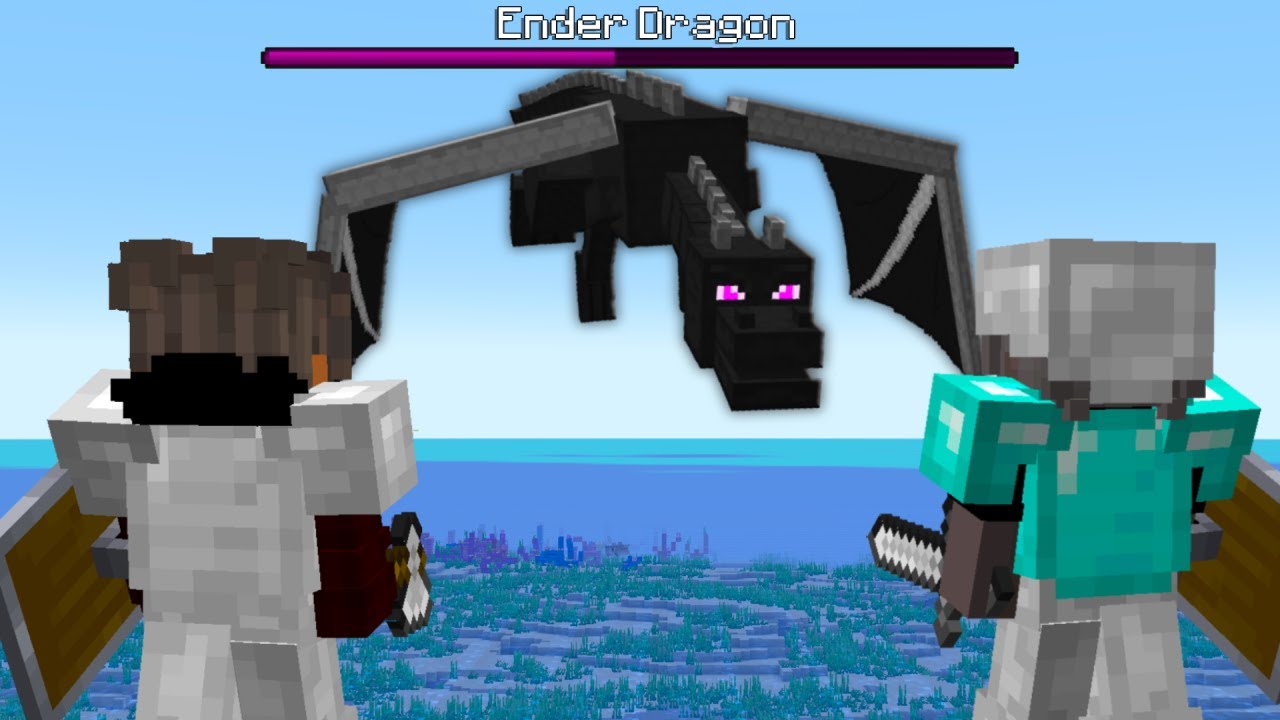 Who Will Beat The Ender Dragon First? YouTube
