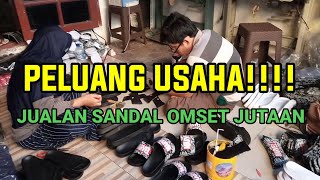 PELUANG USAHA!!! JUALAN SANDAL OMSET JUTAAN | SALEINDO FOOTWEAR