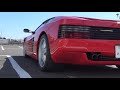 Ferrari 512TR (testarossa) exhoust sound「Standard vs Kidaspecial