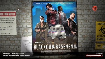 Left 4 Dead 2 | Gameplay Walkthrough | No Commentary | Blackout Basement