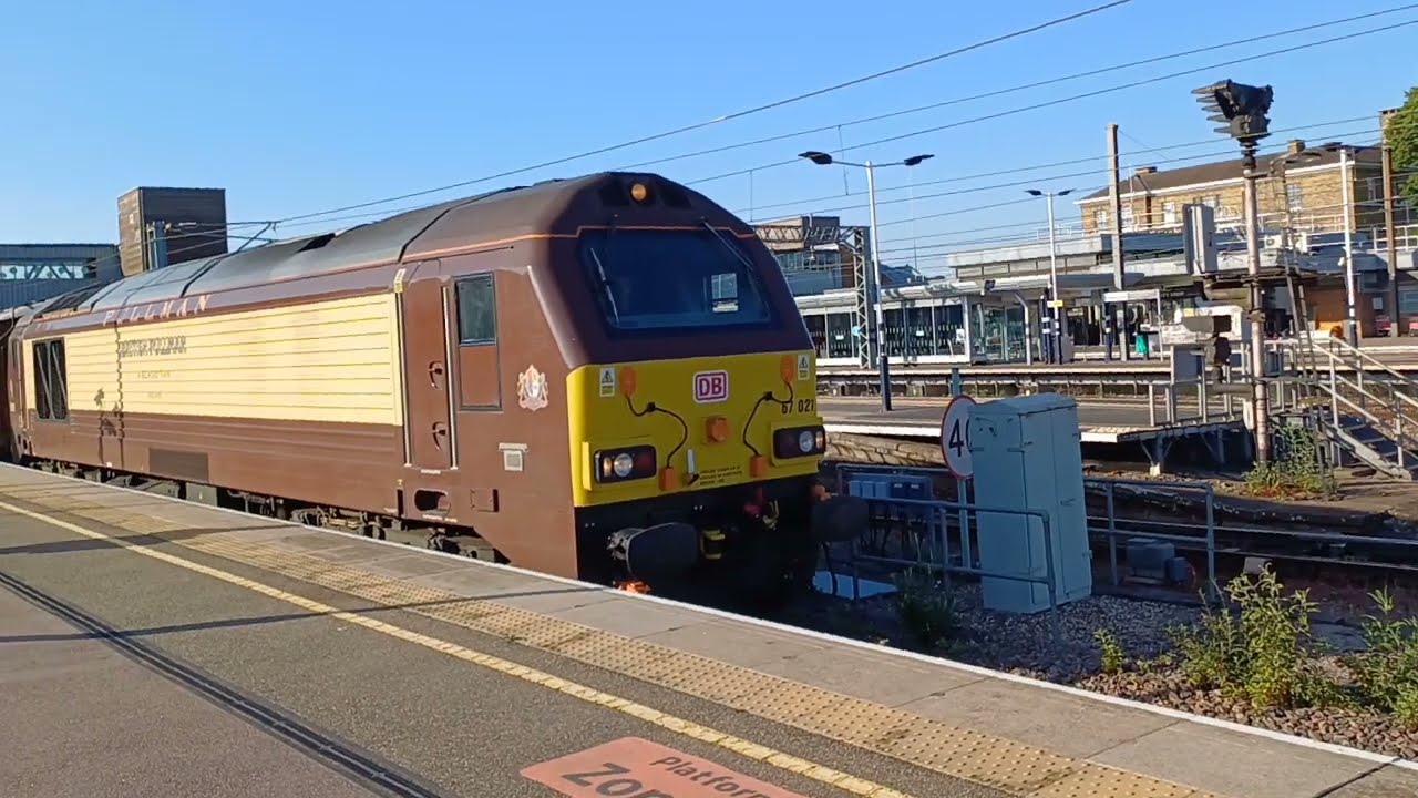 DB Cargo 67021 & DB Cargo 67005 "King's Messenger" (Ex Queen's Messenger)