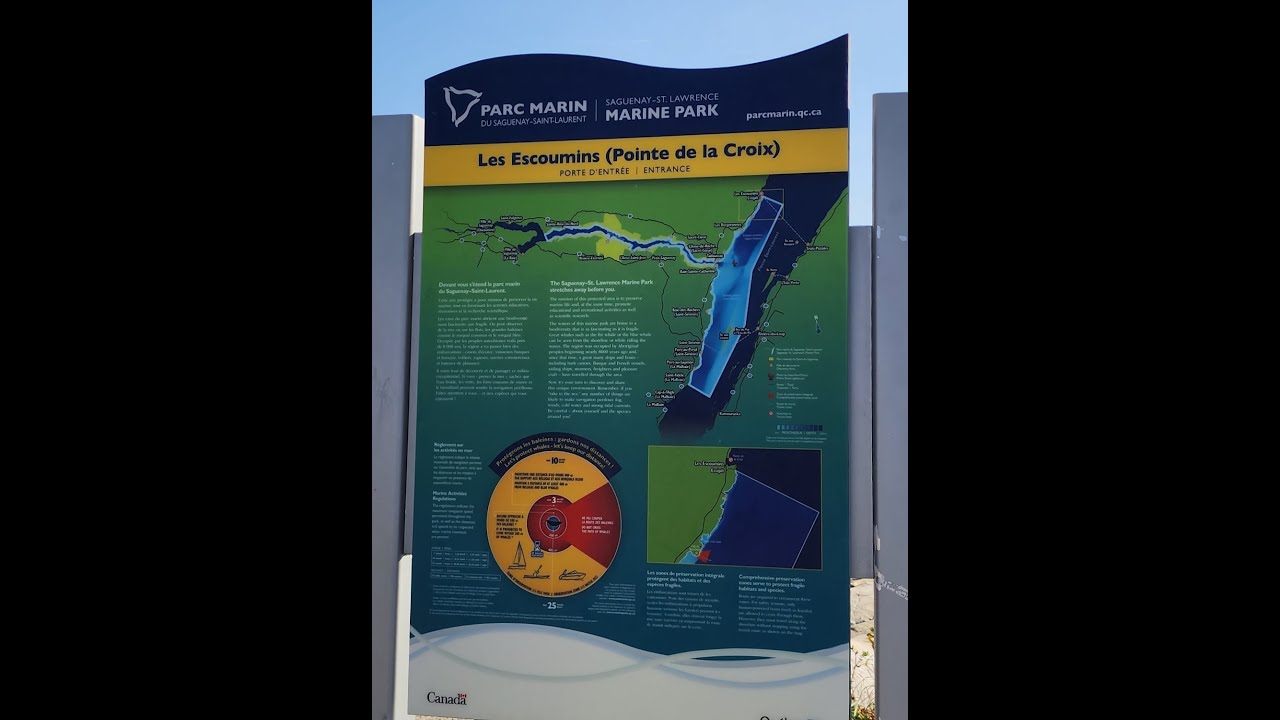 Les Escoumins (Pointe de la Croix, Whale Watching, Centre culturel