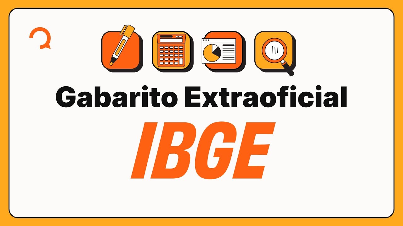 GABARITO EXTRAOFICIAL IBGE
