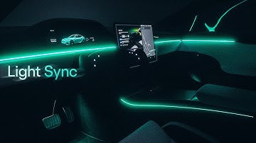 Rave Cave In Your Car | Tesla Light Sync