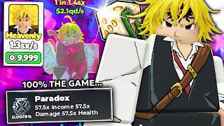 I Spent $10,000 ROBUX to 100% Anime Dice Roblox! screenshot 1