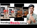 Trending Reels Figurine 3D Spins Round Video Editing | Instagram figurine 3D Circular Motion Video