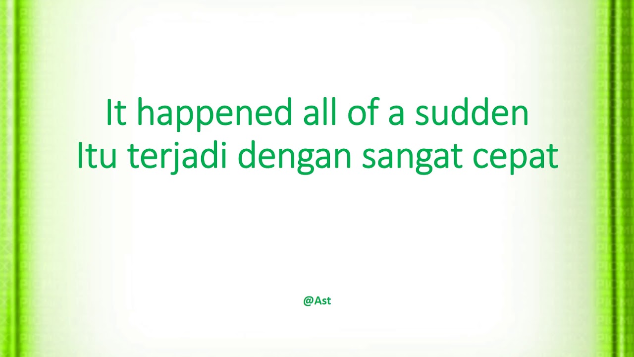 Belajar Bahasa Inggris: 100 Ungkapan Populer (Part 3) beserta artinya #