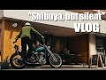【ハーレー】渋谷の静かなカフェ。ヴィンテージハーレーでふらっと立ち寄るならここ。/harleydavidson/chopper/panhead/shovelhead/motovlog