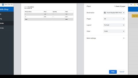 Oracle Apex 19.1 - How to Print Invoice Using PL SQL Dynamic Region Part 4