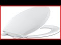 Upgrade Your Bathroom with the No Slam Elongated Toilet Seat