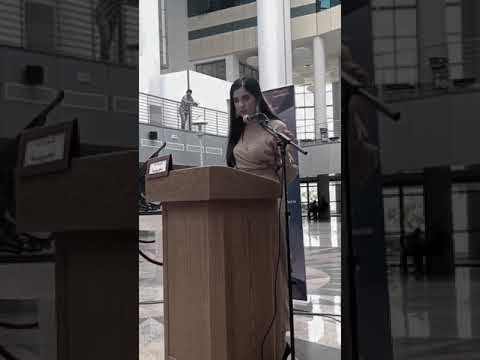 كلمة الافتتاح لعرضي الشعري بالمعرض الوطني للكتاب التونسي مريم الطرابلسي شاعرة تونسية