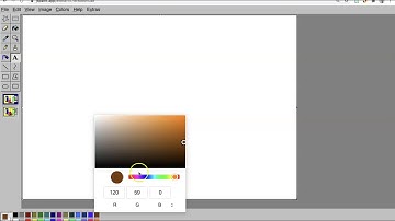 Open JSPaint App Menu Click And Color Selection