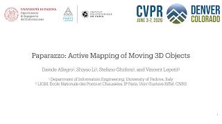 Paparazzo: Active Mapping of Moving 3D Objects