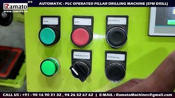 🚀 CNC Automatic Drill Machine | ⚙️ PLC Pillar Drilling by HMP® Ramato® | Rajlaxmi Machine Tools