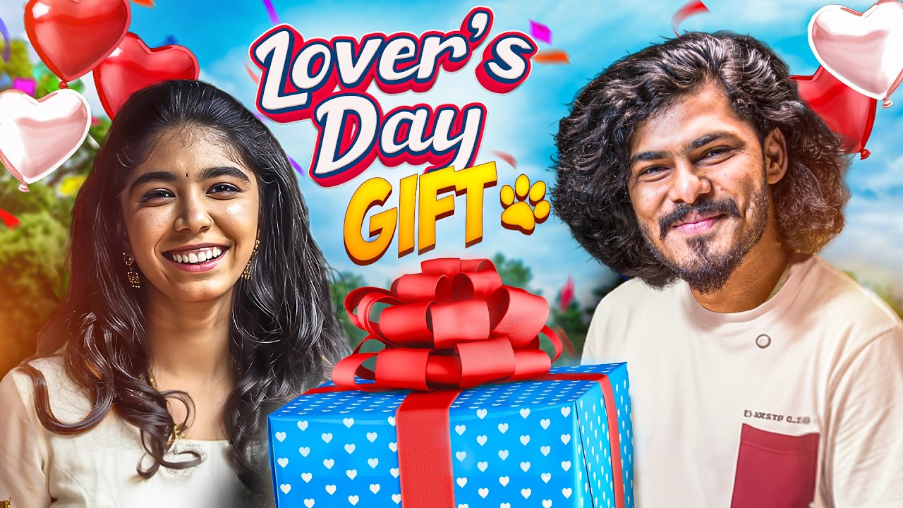 பொண்டாட்டிக்கு பரிசு🎁😘 | Valentines day gift to my sweetu ❤️| Twin Throttlers 