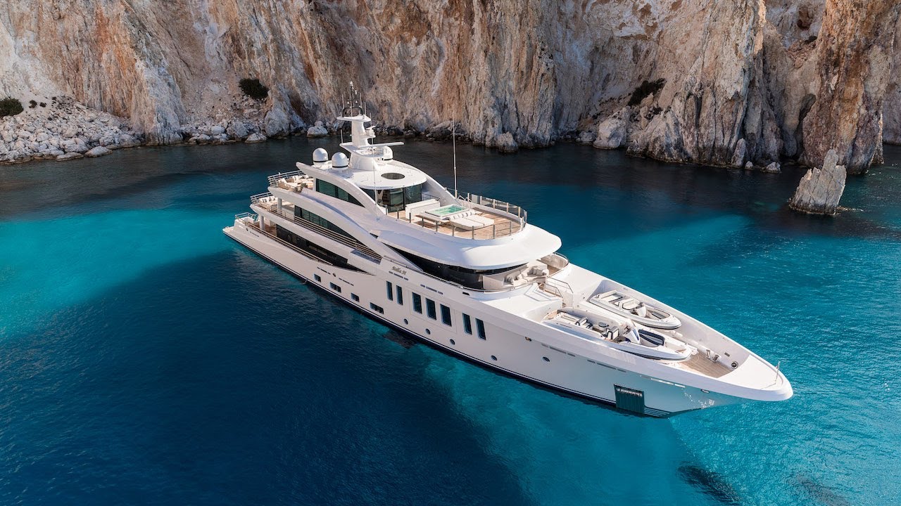 Superyacht STELLA M | 200ft | In Greece - YouTube
