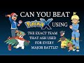 Can You Beat Pokémon X Using the Exact Team That Ash Used For Every Major Battle?