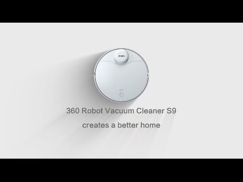 360 S9 Robot Vacuum Cleaner: Not Only Powerful But Also Smart! - YouTube