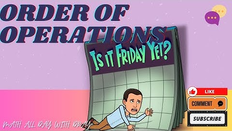 Order of Operation Word Problems