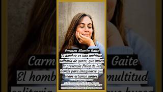 Carmen Martín Gaite | Jardín de Citas