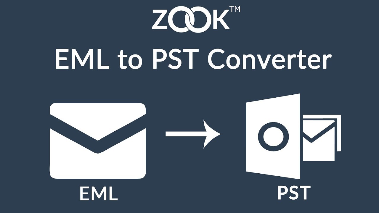 ⁣ZOOK EML to PST Converter to Convert Countless EML Files to PST Format