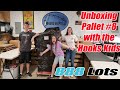 Pallet #8 From 888 Lots Unboxing With the Hooks Kids - What did they find in this pallet? -Reselling