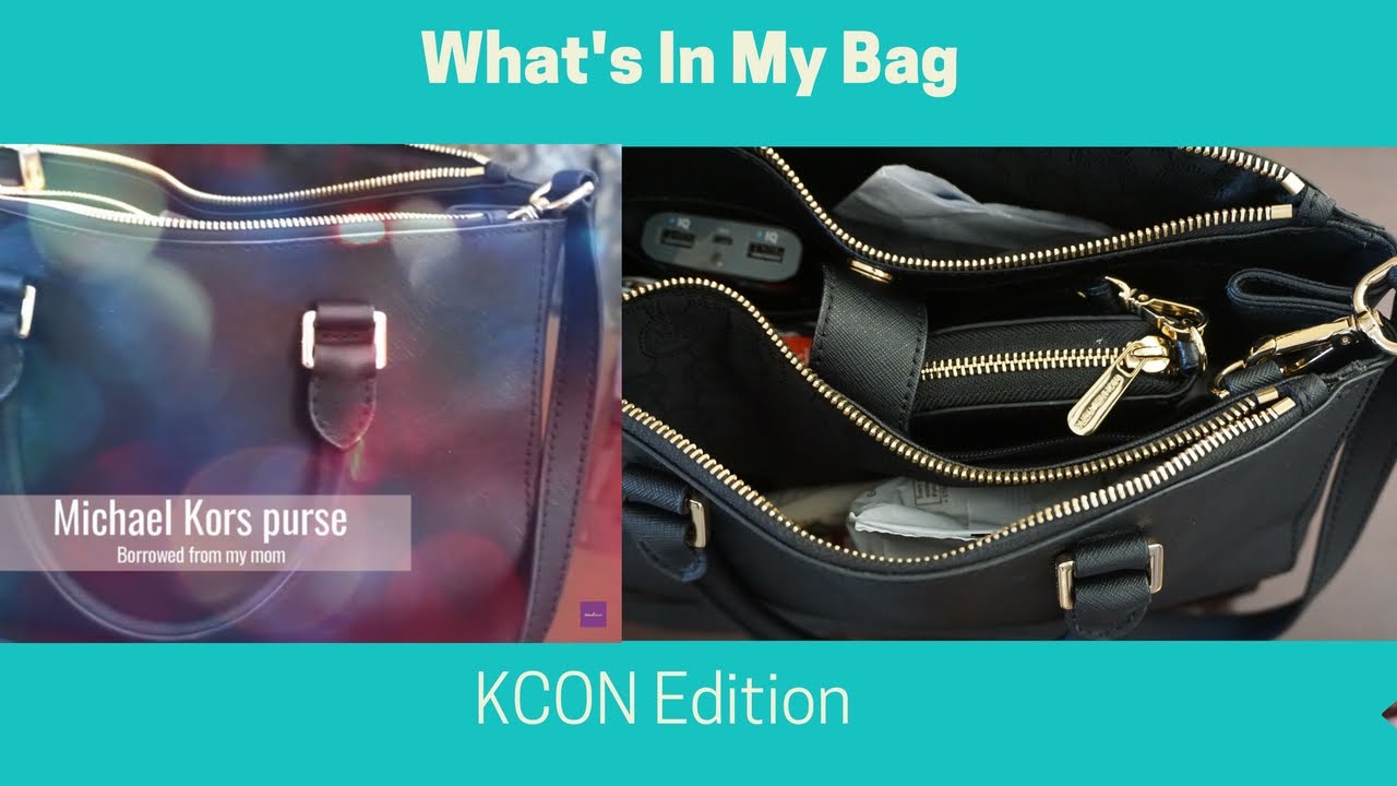 What's In My Bag KCON Edition YouTube