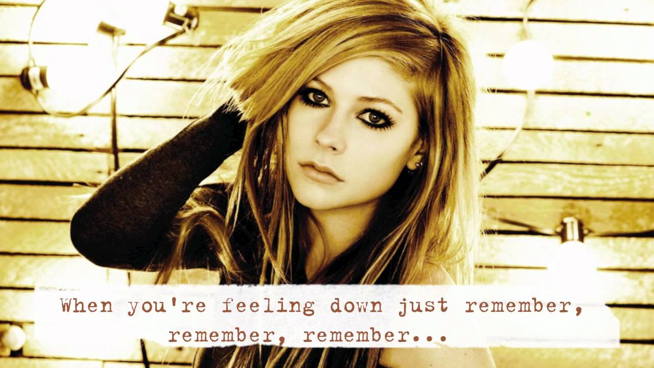 Avril Lavigne Won T Let You Go