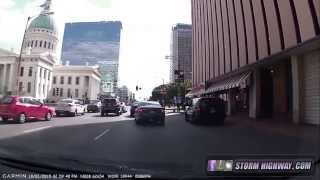 Garmin Dash Cam 20 sample footage - day, night, evening, direct sun