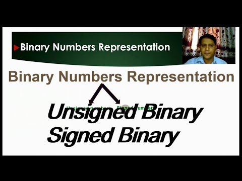 Unsigned and Signed Binary Numbers Representation || Digital Electronics