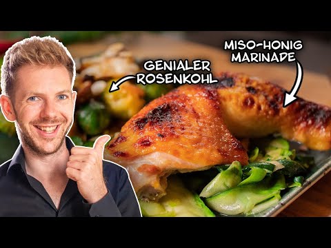 Gebackenes Hähnchen mit