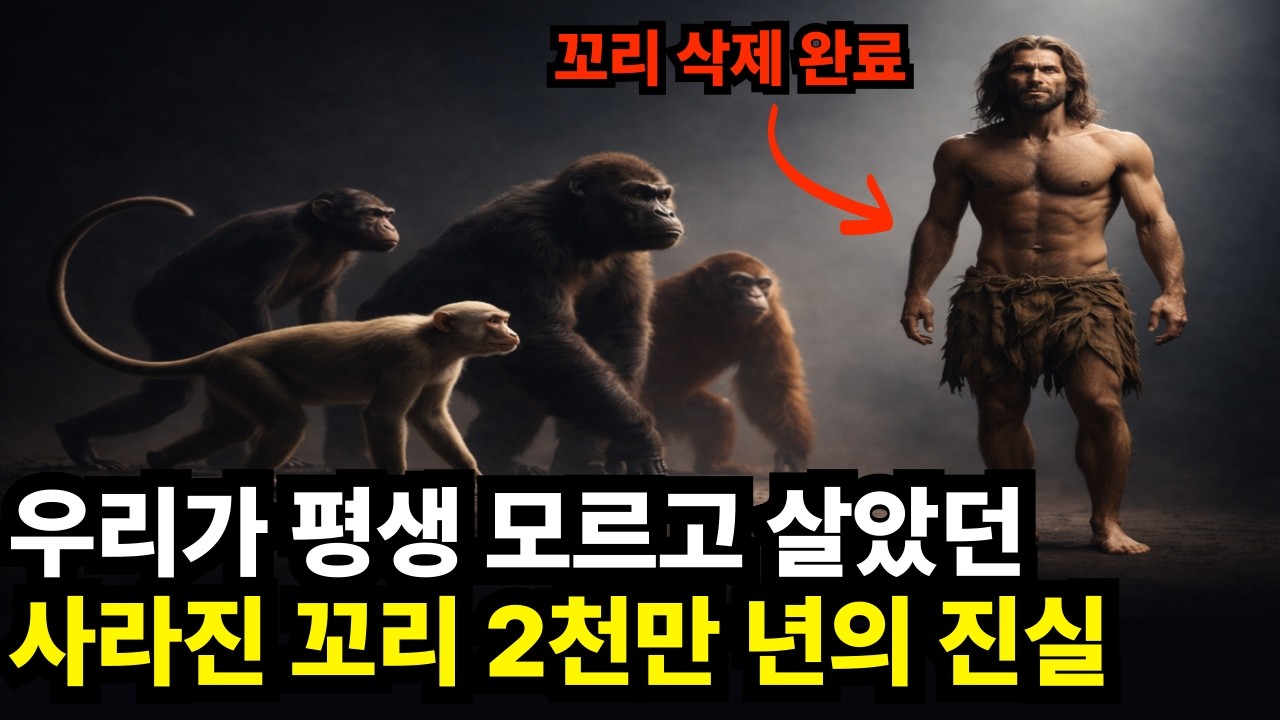 척추가 무너질 수도 있었다... 인간이 꼬리를 포기한 소름 돋는 이유