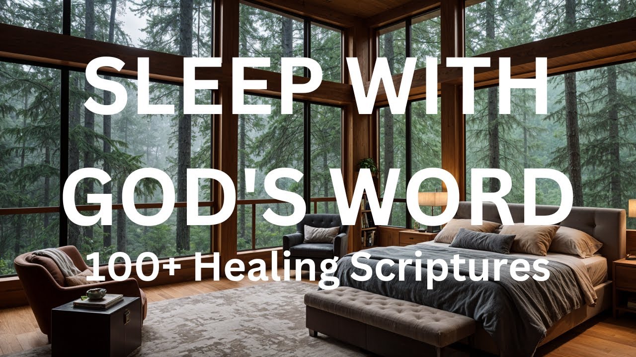 Bible Verses For Sleep With Rain Bible Scriptures Meditation Sleeping ...