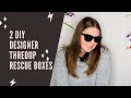 Unboxing 2 REALLY GOOD ThredUp DIY Designer Rescue Boxes