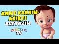 anne karnım acıktı yeni versiyon altyazılı çocuk şarkıları 2016