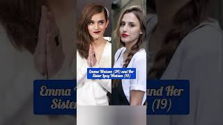 Emma Watson Has 4 Siblings | Lucy & Toby Watson | Brother Alex Watson | Nina Watson #shorts #sisters Content