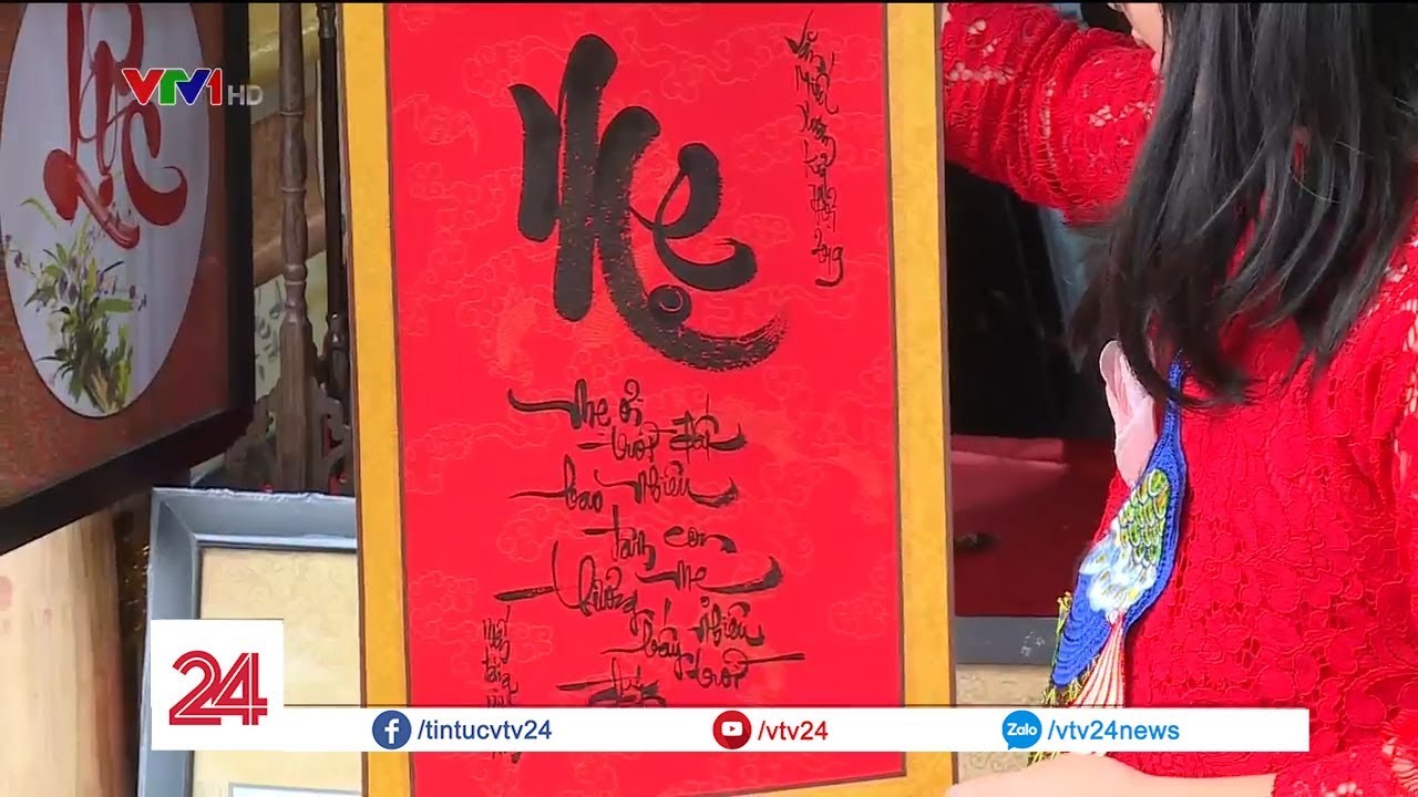 Nét đẹp xin chữ đầu xuân | VTV24 - youtube