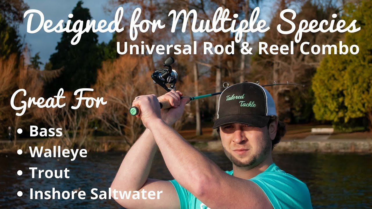 Beginners Multispecies Spinning Rod and Reel Combo