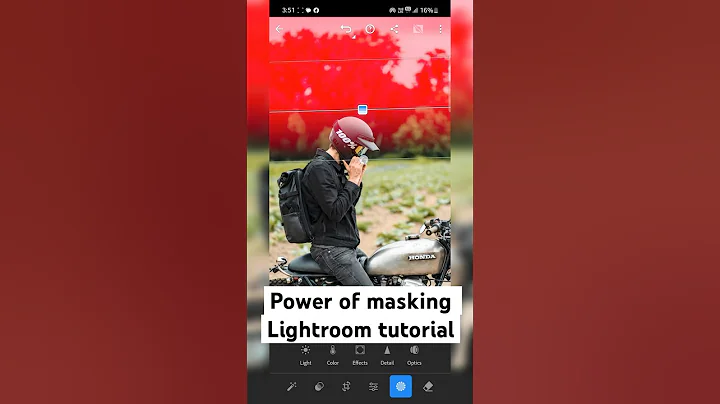 How to use Lightroom masking tool tutorial #colorgrading #lightroommasking #lightroomtutorial
