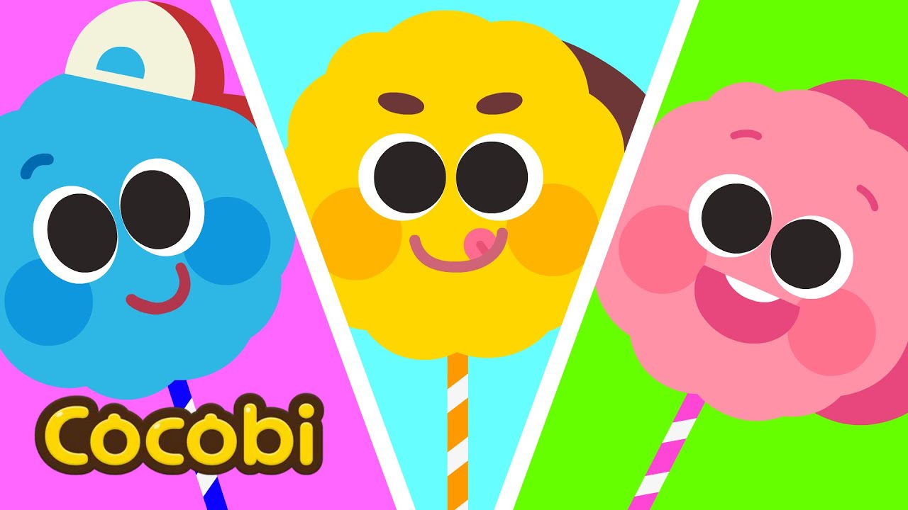 ¡Hagamos algodón de azúcar divertido!🍭😋 | Canciones Infantiles | Kids Songs | Cocobi