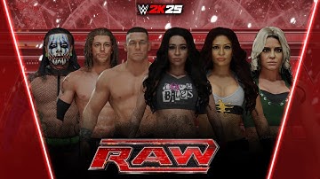 TO BE LOVED! | WWE 2K25 - Universe Mode | RAW (2009) Theme Song
