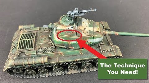 The Paint Technique You Need: Dry Brushing for Models, Miniatures, Flames of War &Team Yankee